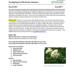 Plant Health Care Report, Issue 2015.7