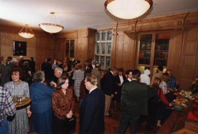 George Ware Retirement Party in Founders Room - overview of group