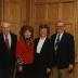 George Ware Retirement Party in Founders Room - (L to R): George Ware, June Ware, Virginia Howe, Virgil Howe