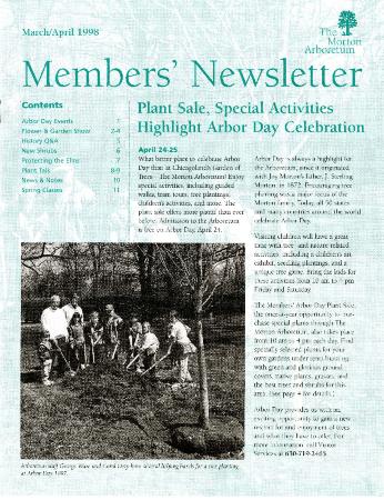 Members' Newsletter: March/April 1998