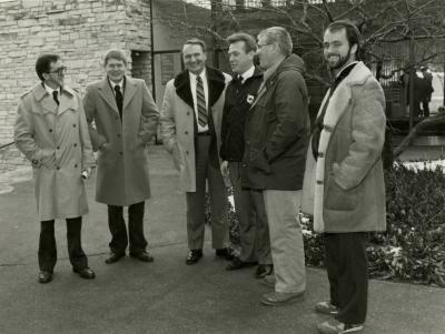 Victory Gardens TV - (L to R): Joe Larkin, Tom Green, Tony Tyznik, John Neron, Bob Thomson, Bill Brain