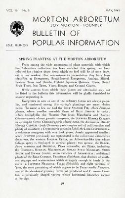 Bulletin of Popular Information V. 16 No. 05