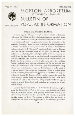 Bulletin of Popular Information V. 17 No. 09