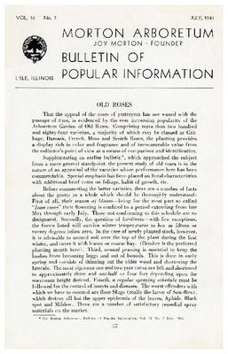 Bulletin of Popular Information V. 16 No. 07