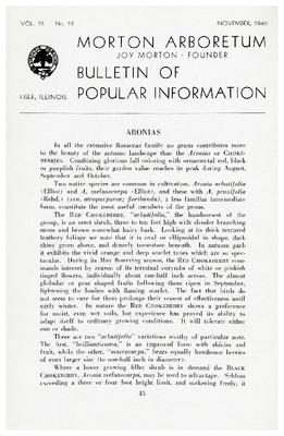 Bulletin of Popular Information V. 15 No. 11
