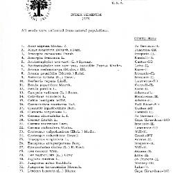 Index Seminum 1979