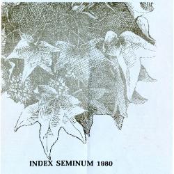 Index Seminum 1980