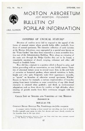 Bulletin of Popular Information V. 16 No. 09