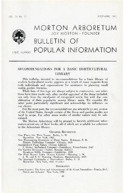 Bulletin of Popular Information V. 21 No. 12
