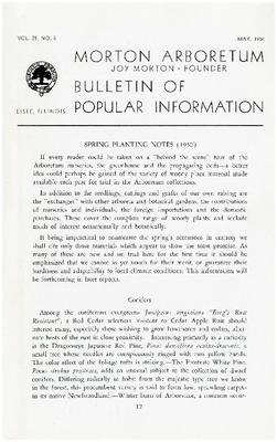 Bulletin of Popular Information V. 25 No. 05