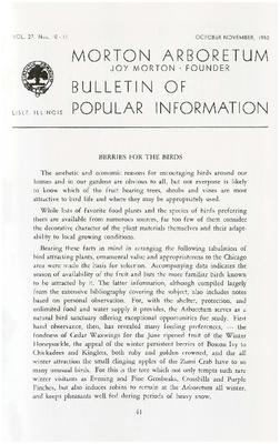 Bulletin of Popular Information V. 27 No. 10-11