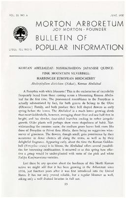 Bulletin of Popular Information V. 25 No. 06