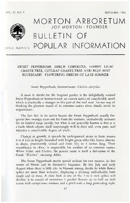 Bulletin of Popular Information V. 27 No. 09