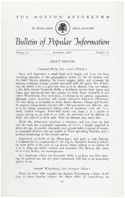 Bulletin of Popular Information V. 33 No. 11