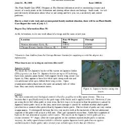 Plant Health Care Report: Issue 2000.14