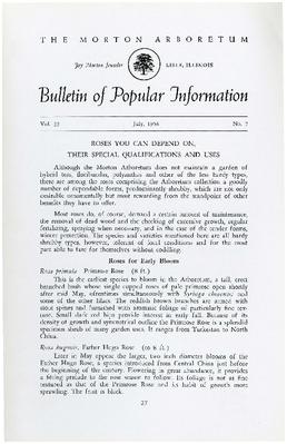 Bulletin of Popular Information V. 33 No. 07