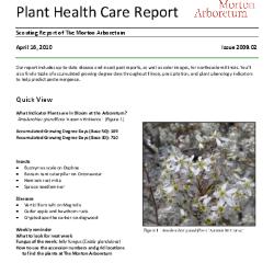 Plant Health Care Report: Issue 2010.02