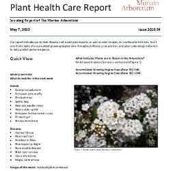 Plant Health Care Report: Issue 2010.04