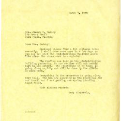 1935/03/07: [Clarence Godshalk?] to Jean Cudahy