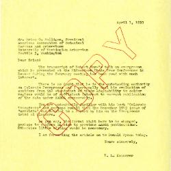 1953/04/01: E.L. Kammerer to Brian O. Mulligan