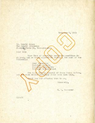 1953/11/04/:E.L. Kammerer to Donald Wyman