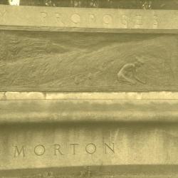 Arbor Lodge album: J. Sterling Morton Monument, bench detail