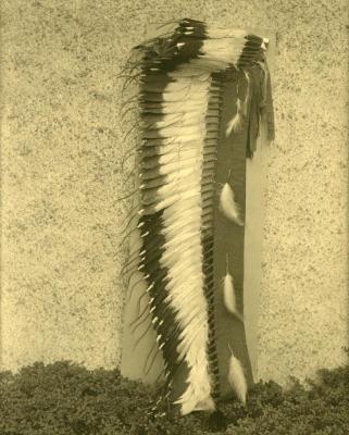 Arbor Lodge album: outdoor feather headdress display