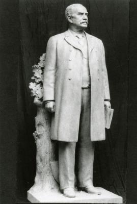 Statue of J. Sterling Morton at U.S. Capitol, by artist Rudulph Evans