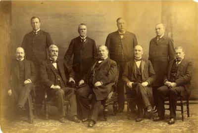 Grover Cleveland Cabinet with J. Sterling Morton, second administration