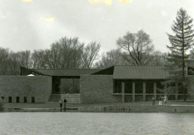 Visitor Center and Restaurant, facing Meadow Lake