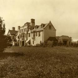 Morton Residence at Thornhill, exterior, northeast view, east facade