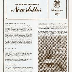 The Morton Arboretum Newsletter, Summer 1977