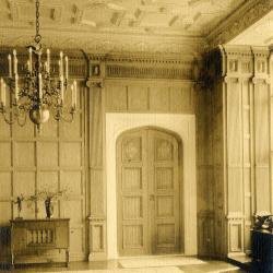 Morton Residence at Thornhill, library doorway
