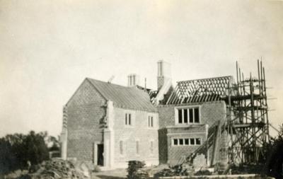 Morton Residence at Thornhill, construction