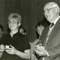 Clarence E. Godshalk's 90th birthday celebration scrapbook: Nancy and Walter Eickhorst