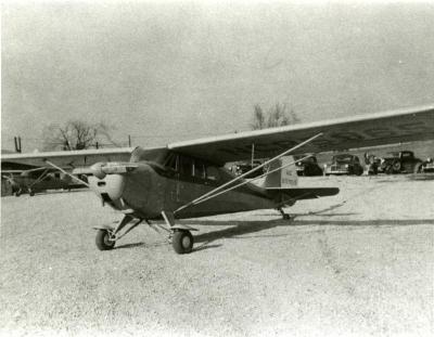 Clarence Godshalk's airplane