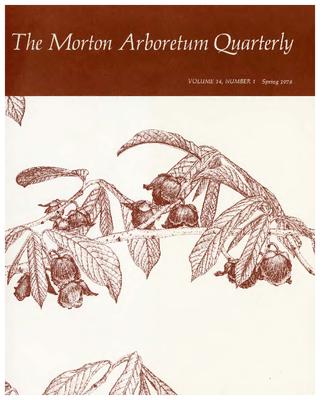 The Morton Arboretum Quarterly V. 14 No. 01
