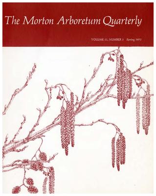 The Morton Arboretum Quarterly V. 11 No. 01