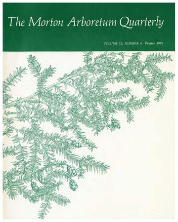 The Morton Arboretum Quarterly V. 12 No. 04