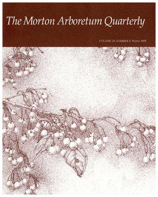 The Morton Arboretum Quarterly V. 29 No. 04