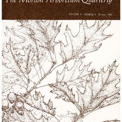 The Morton Arboretum Quarterly V. 16 No. 03