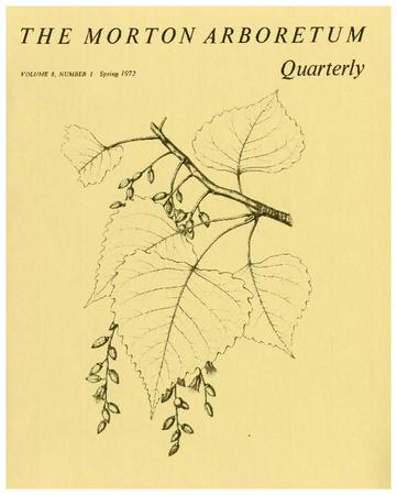 The Morton Arboretum Quarterly V. 08 No. 01
