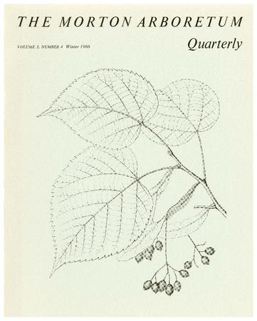 The Morton Arboretum Quarterly V. 02 No. 04