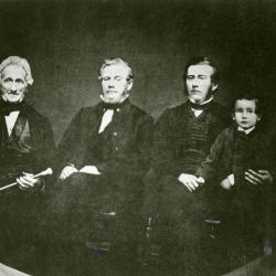 Four generations of Morton men