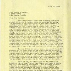 1940/04/12: Clarence E. Godshalk to Jean M. Cudahy