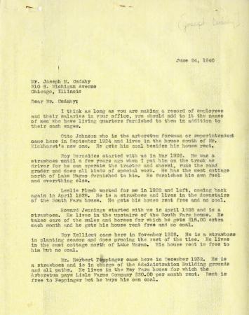 1940/06/24: Clarence E. Godshalk to Joseph M. Cudahy