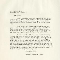 1941/07/28: Joseph M. Cudahy to Raymond Bell
