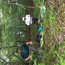 Andrew Bunting and Matt Lobdell in Apalachicola National Forest
