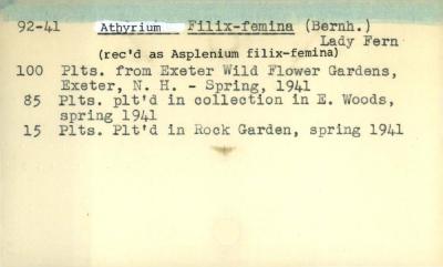 Plant Records Card Catalog, Astragalus (milkvetch)