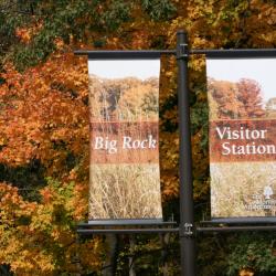 Big Rock Visitor Station Sign